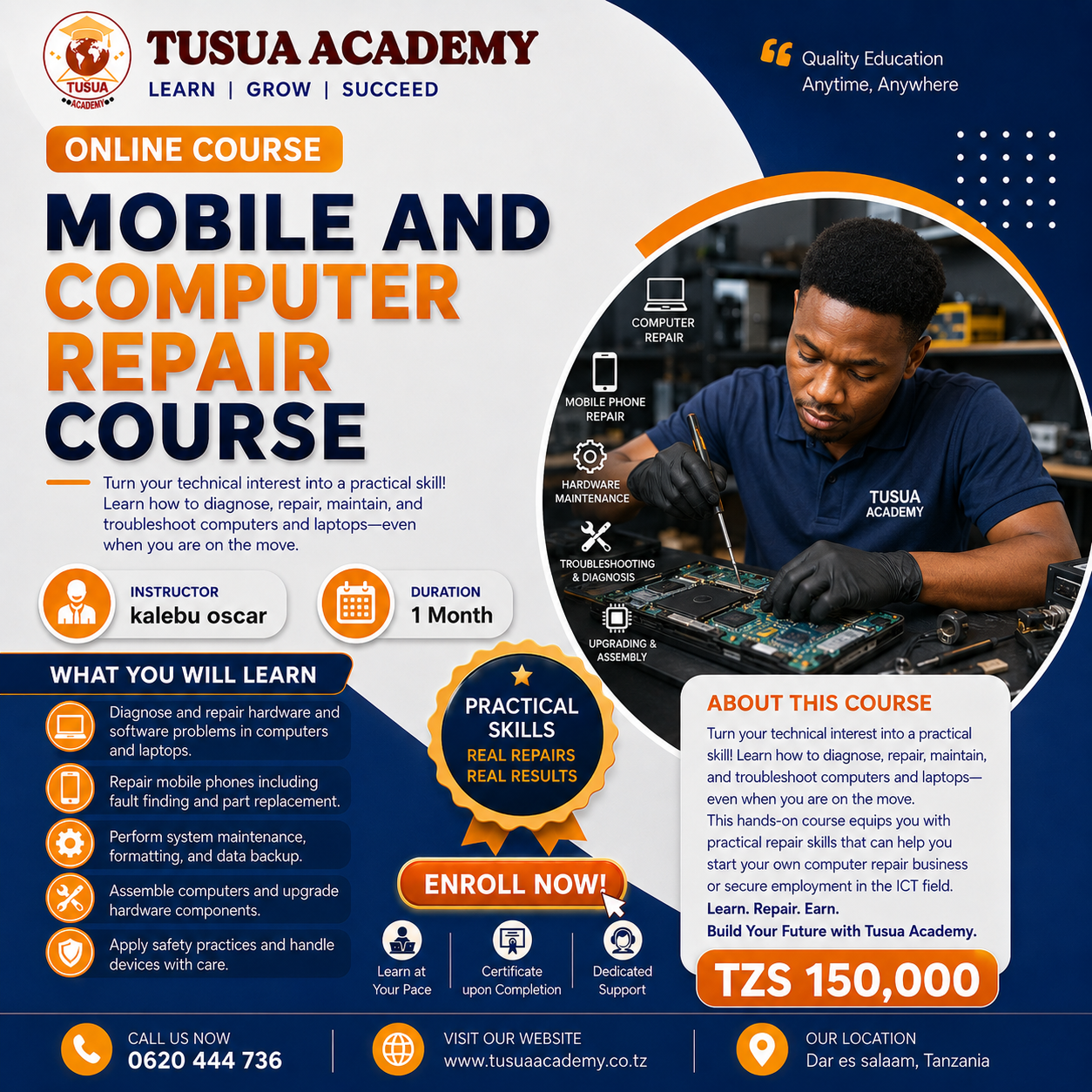 Mobile and Computer Repair Course