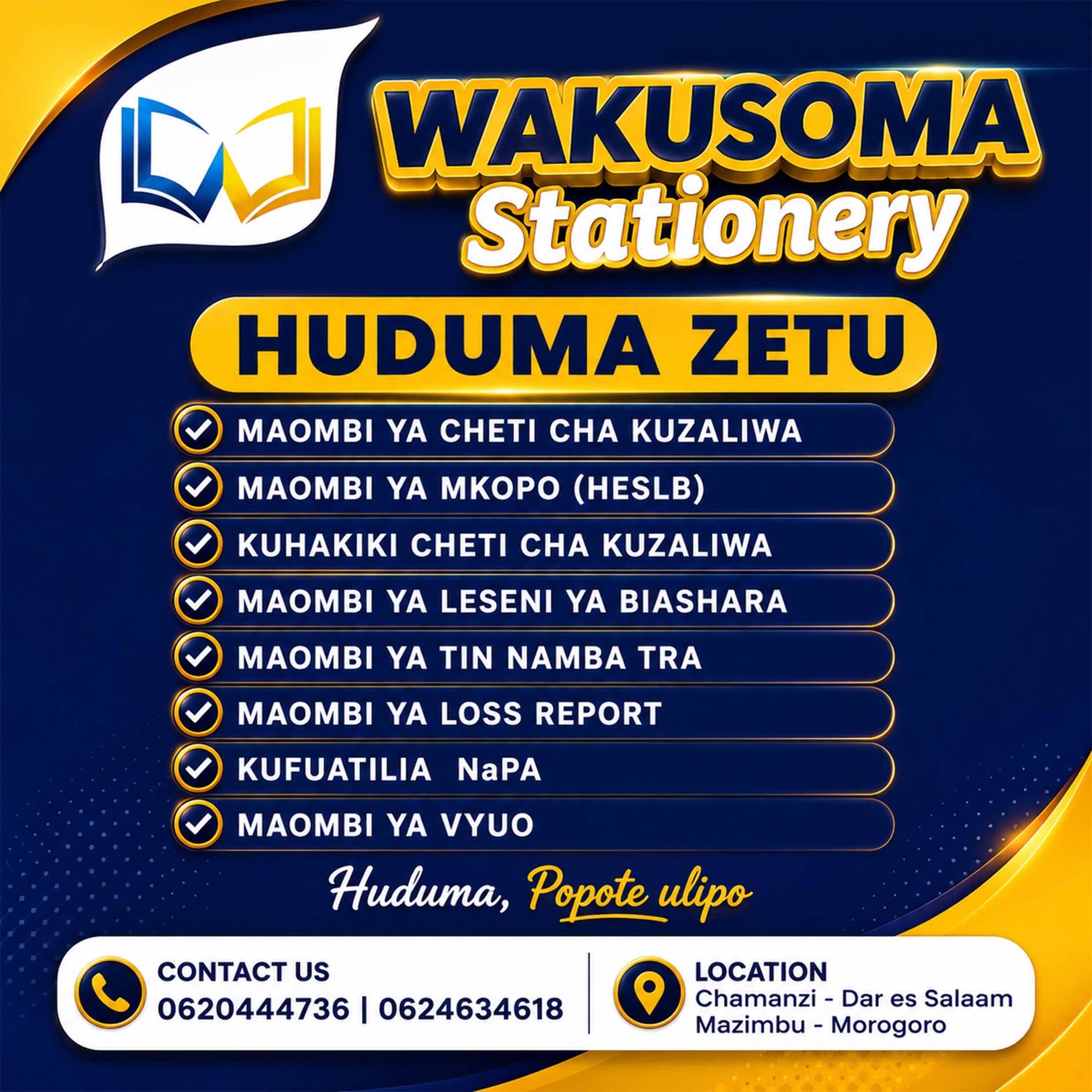 Maombi ya Mkopo wa Elimu ya Juu (HESLB)